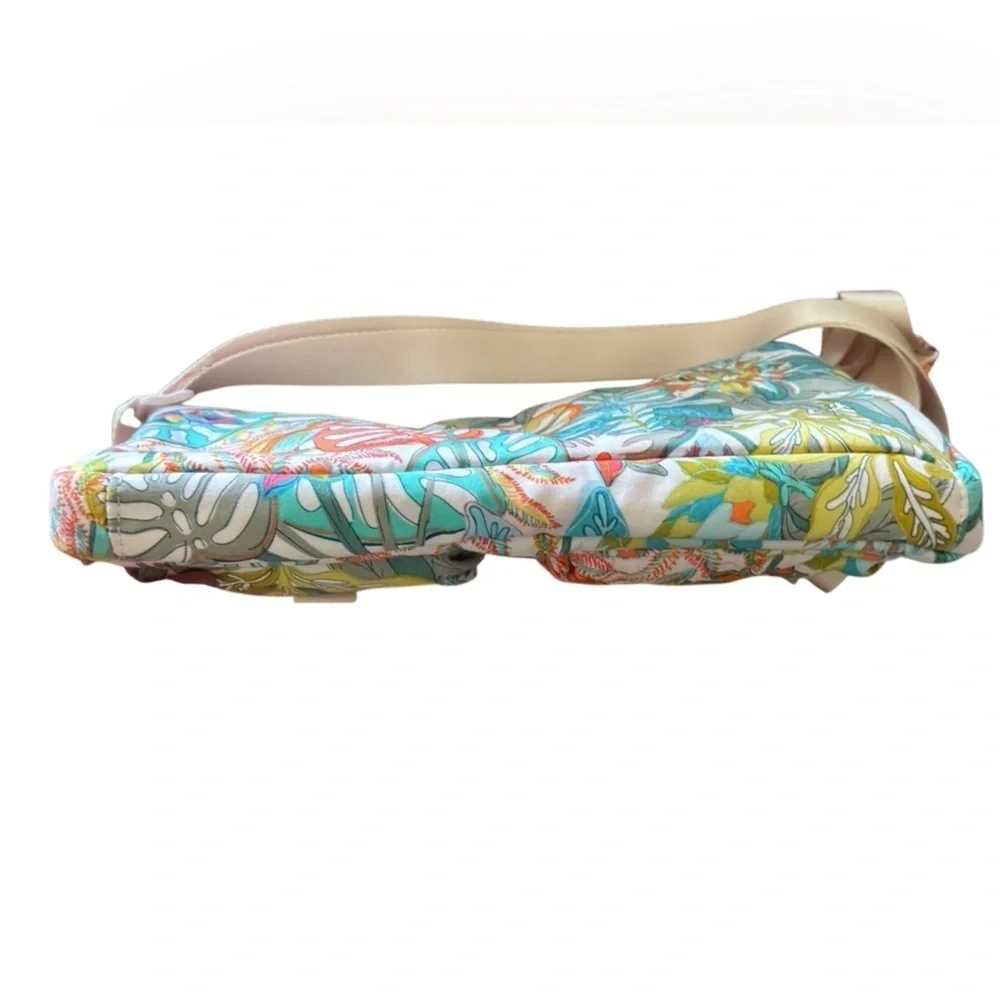 Vera Bradley • Utility Small Crossbody Bag/Recycled Cotton • Rain Forest Canopy